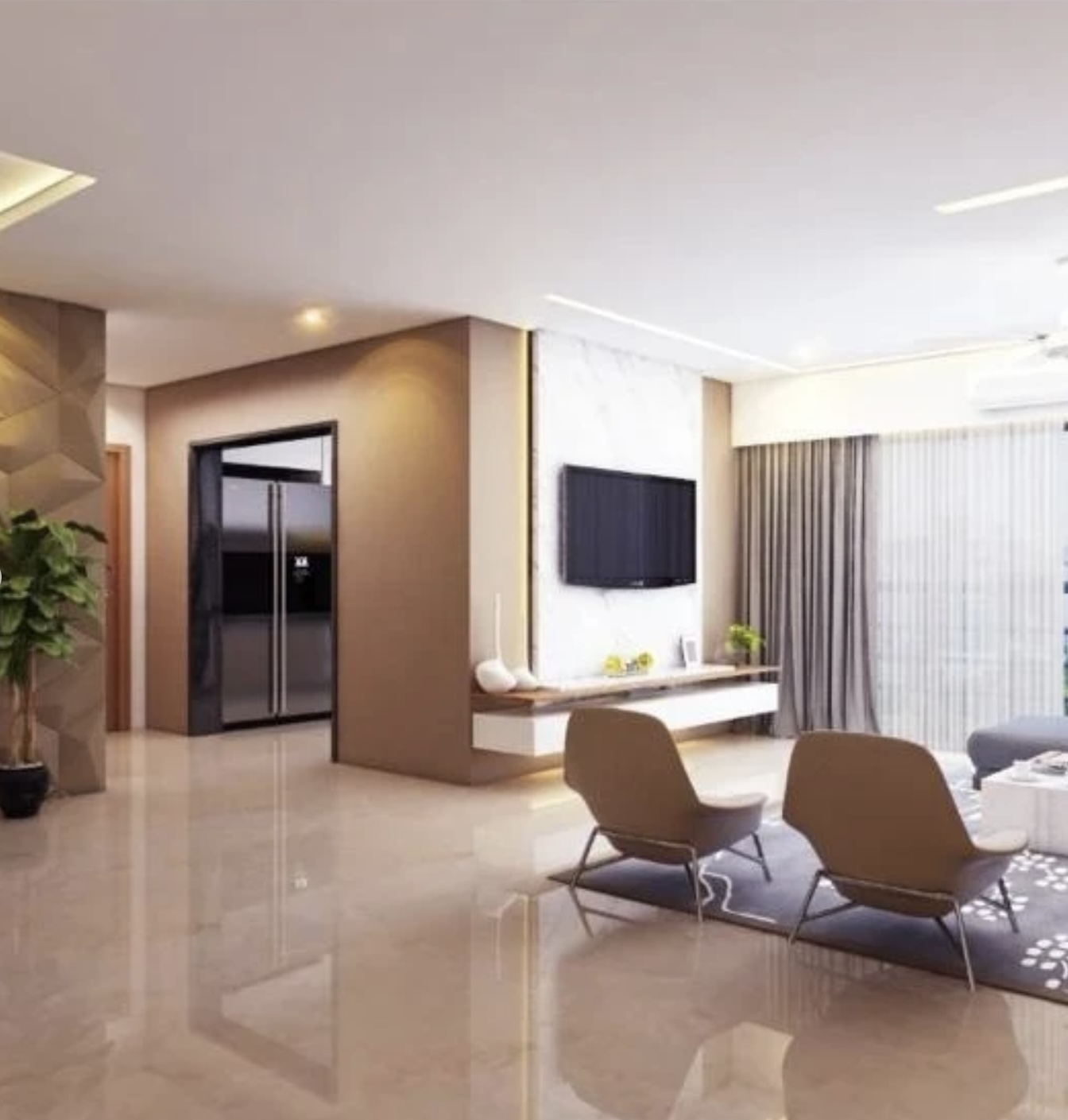 Premium Living Room Interior Design