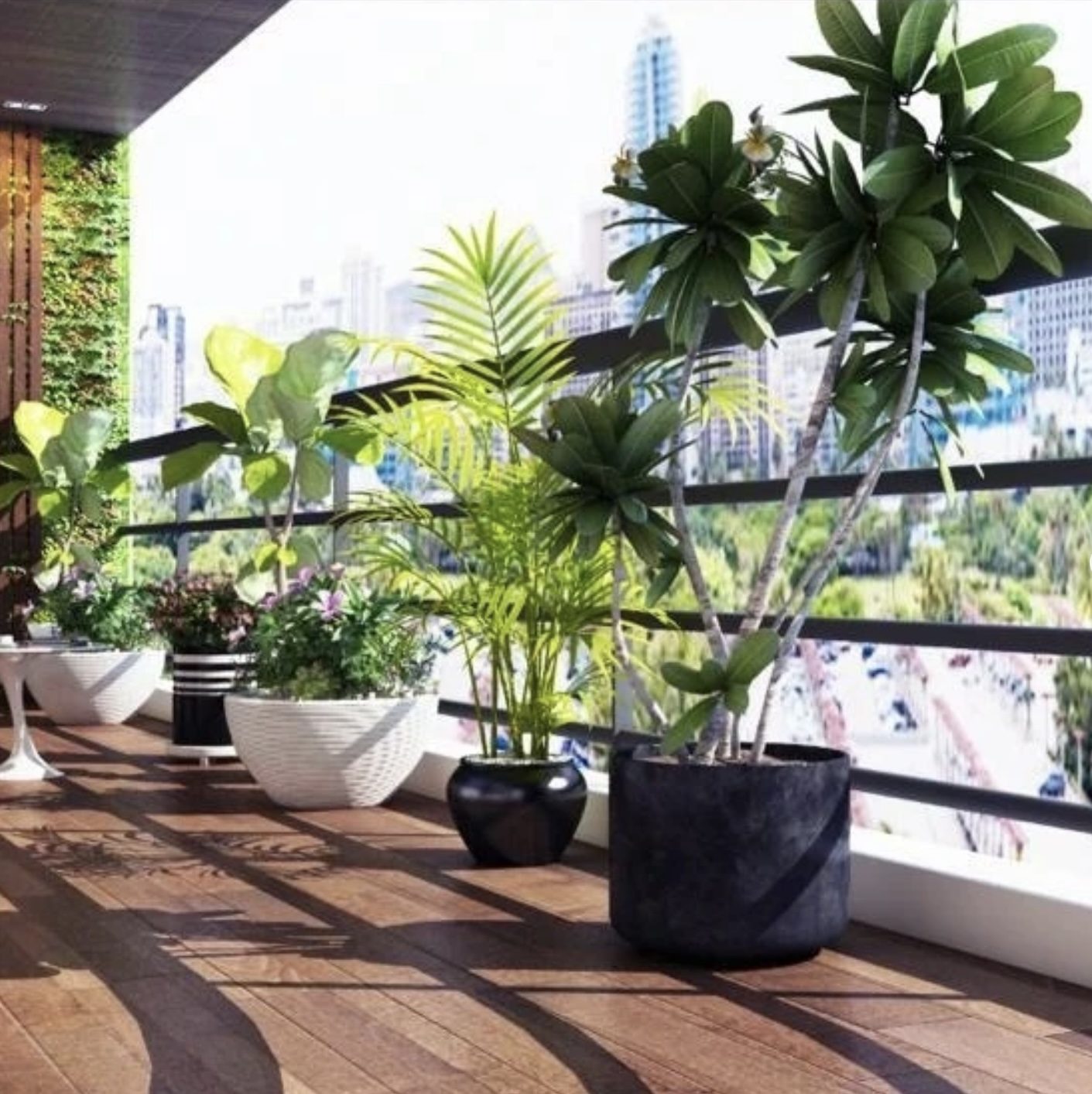 Open View Balcony and Deck